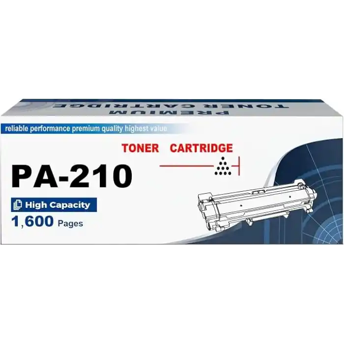 PA-210 Uyumlu Toner Kartuşu Siyah Pantum PA-210E PA210 Toner Kartuşu P2502W P2500W M6500W M6500NW M6508NW M6550NW M6558NW M6800FDW M6808FDW Lazer Yazıcı 1.600 Sayfa