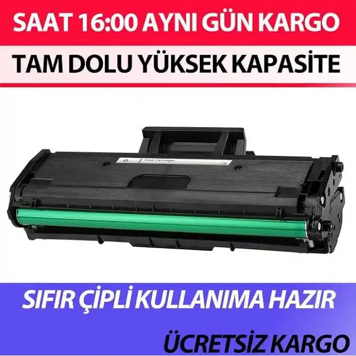Melsan Toner Yüksek Kapasite Samsung Xpress SL-M2020,M2020W,M2022 / D111S (Çipli) İle Uyumlu