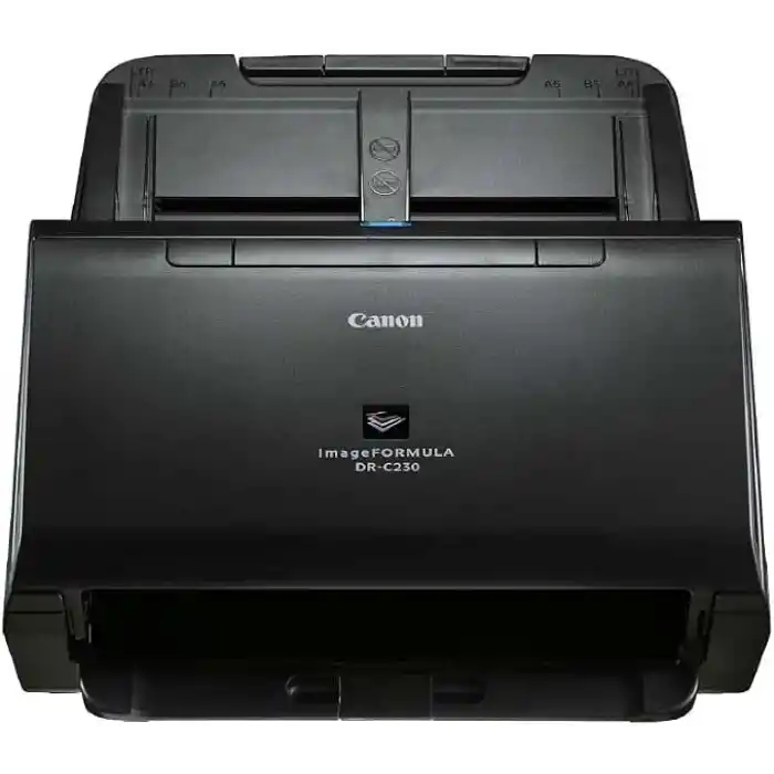 Canon DR-C230 imageFORMULA tarayıcı belge tarayıcı (dubleks besleme, 600 DPI, renkli tarama, Canon CaptureOnTouch yazılımı, CapturePerfect) siyah, 2646C003