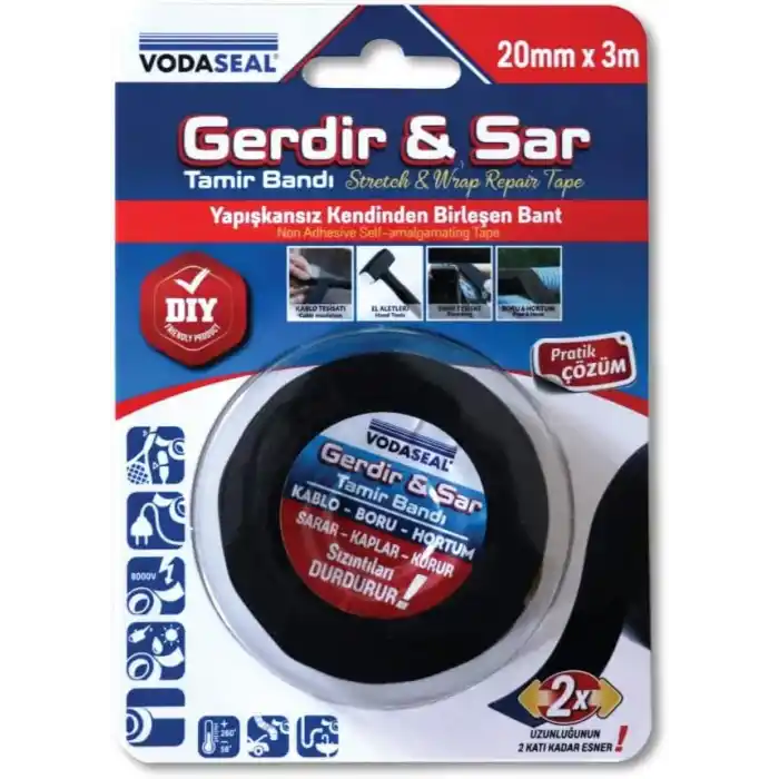 VODASEAL Gerdir & Sar Tamir Bandı, Siyah