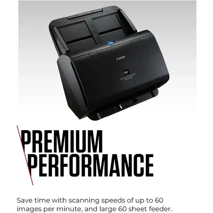 Canon DR-C230 imageFORMULA tarayıcı belge tarayıcı (dubleks besleme, 600 DPI, renkli tarama, Canon CaptureOnTouch yazılımı, CapturePerfect) siyah, 2646C003