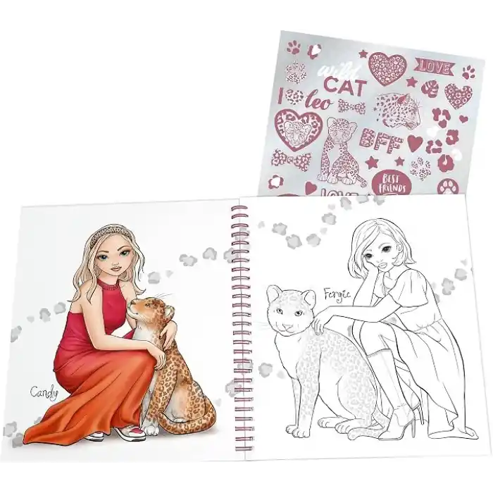 Depesche Leoheart Boyama ve Yaratıcı Albüm En İyi Model Boyama Kitabı