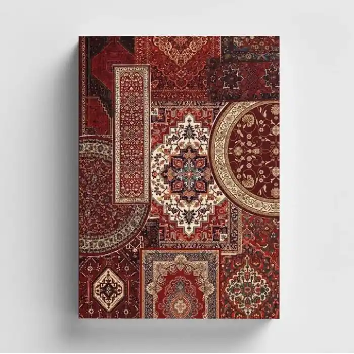 Etnik Kolaj Serisi 10 - Bezm-i Elest Bullet Journal A5 Noktalı Defter