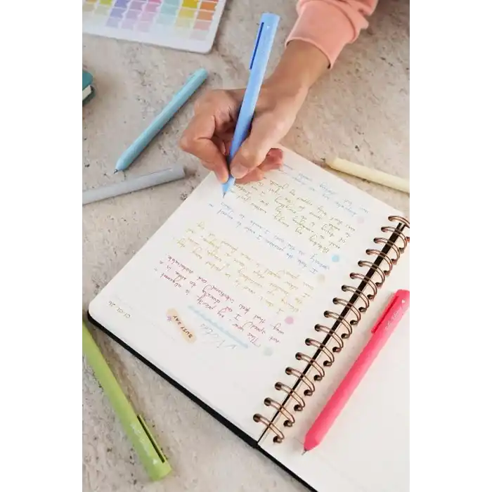 Matt Notebook 0.5 mm 6lı Jel Kalem Seti