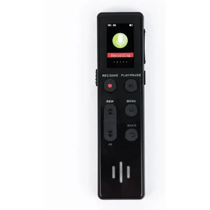 Kingboss Led Ekranlı KB-95 64 GB Ses Kayıt Cihazı,35 Saat Kesintisiz Kayıt, Ses Sensörlü