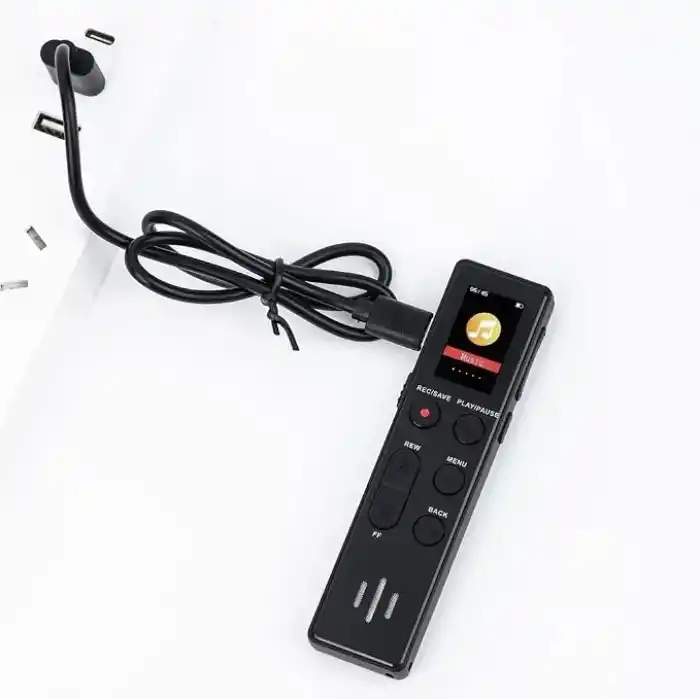Kingboss Led Ekranlı KB-95 64 GB Ses Kayıt Cihazı,35 Saat Kesintisiz Kayıt, Ses Sensörlü