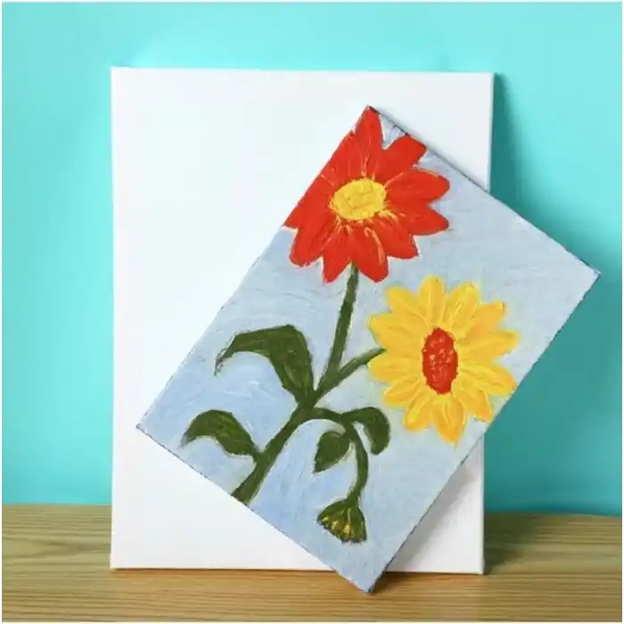50x70 Cm, Tuval, 3 Lü, Resim Tuvali, Ahşap Çerçeve, Tual, Akrilik Boya, Yağlı Boya