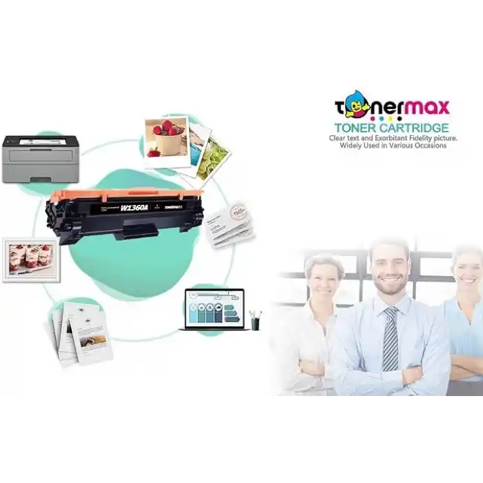 TonerMAX® Hp Uyumlu Tonermax LaserJet M211d Muadil Toner - Çipli / W1360A / 136A / Hp Uyumlu Tonermax ile Uyumlu