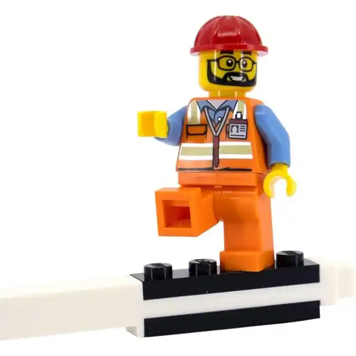 IQ LEGO Pen Pal Minifigürlü Jel Kalem - Siyah (53703)