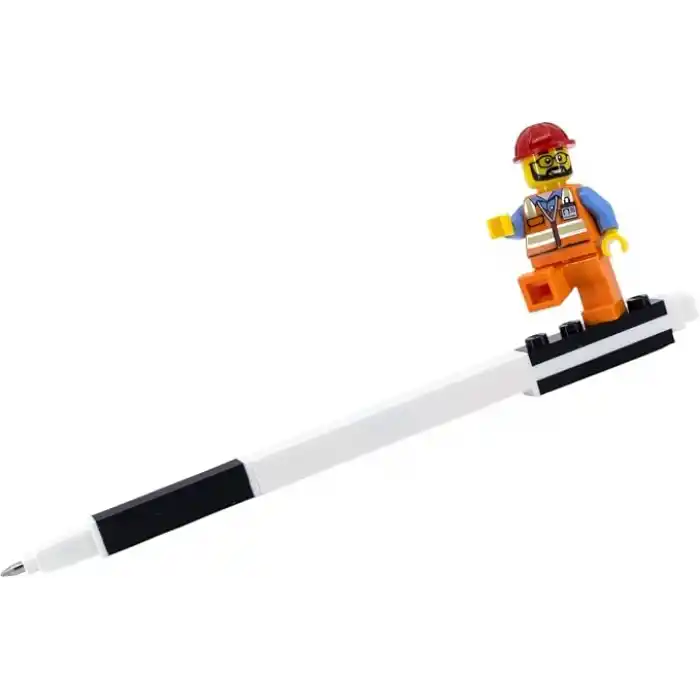 IQ LEGO Pen Pal Minifigürlü Jel Kalem - Siyah (53703)