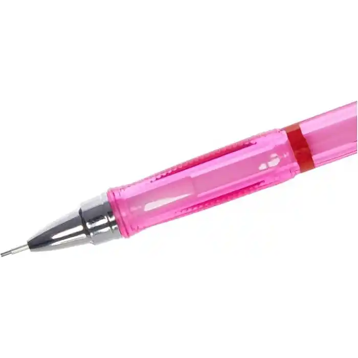 rOtring Visuclick Mekanik Kurşun Kalem Uç Silgi Seti 2B, 0.7 mm, Pembe