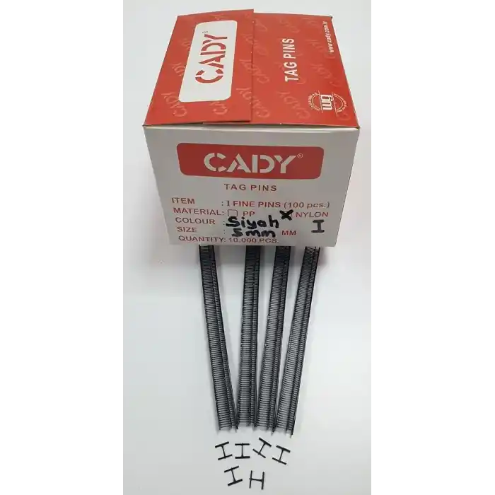 İnce Kılçık Naylon T-End 5mm Siyah (Kopmaz, 10.000 AD)