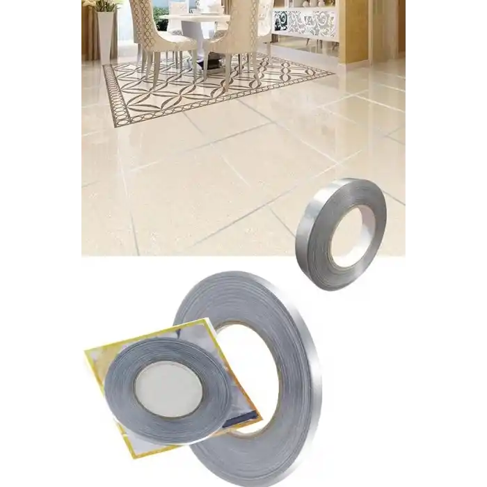 Mobee 1 Cm 50 Metre Gri Fayans Arası Şerit Bant 1420
