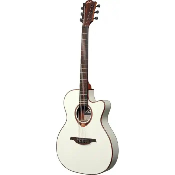 Lag T118ASCE-IVO Tramontane Auditorium Slim Cut Ivory Elektro Akustik Gitar