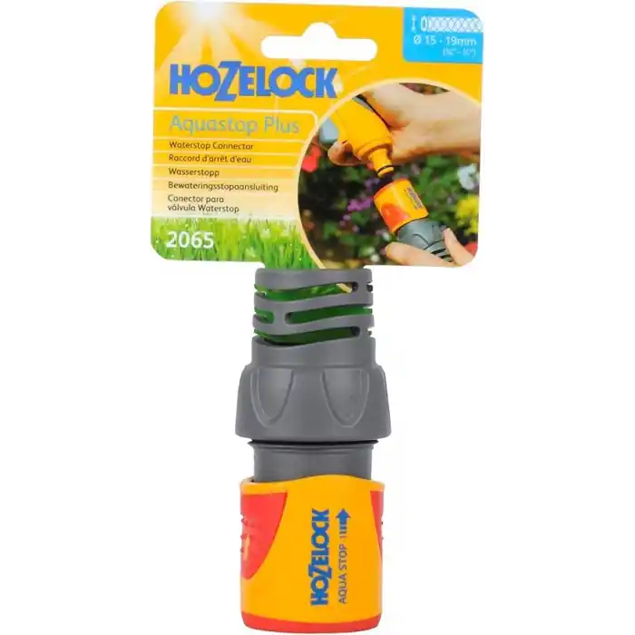 Hozelock 2065H Hortum Bağlantısı Stoplu 3/4 inç