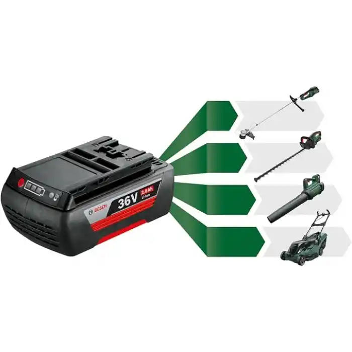 Bosch Home And Garden 36 Volt Akü Başlangıç Seti (1 Akü 36 V 2.0 Ah, Şarj Cihazı Al 36V-20, Karton Pakette)