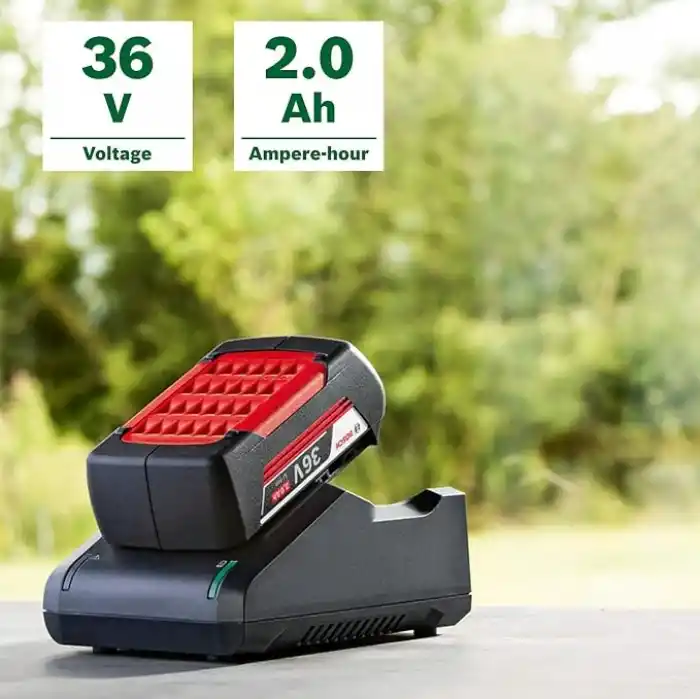 Bosch Home And Garden 36 Volt Akü Başlangıç Seti (1 Akü 36 V 2.0 Ah, Şarj Cihazı Al 36V-20, Karton Pakette)
