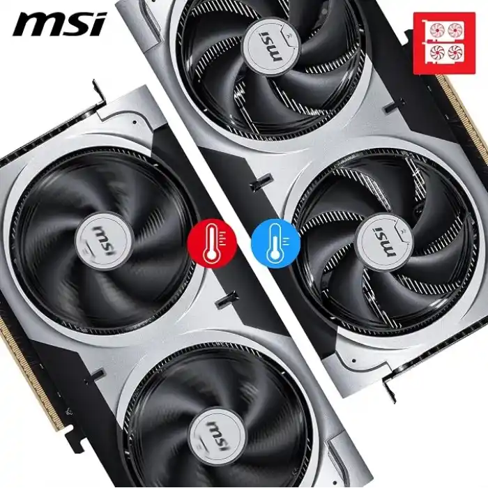 MSI VGA GeForce RTX 5060 TI 8G VENTUS 2X OC PLUS RTX5060TI 8GB GDDR7 128B DX12 PCIE 5.0 X16 (3XDP 1XHDMI)