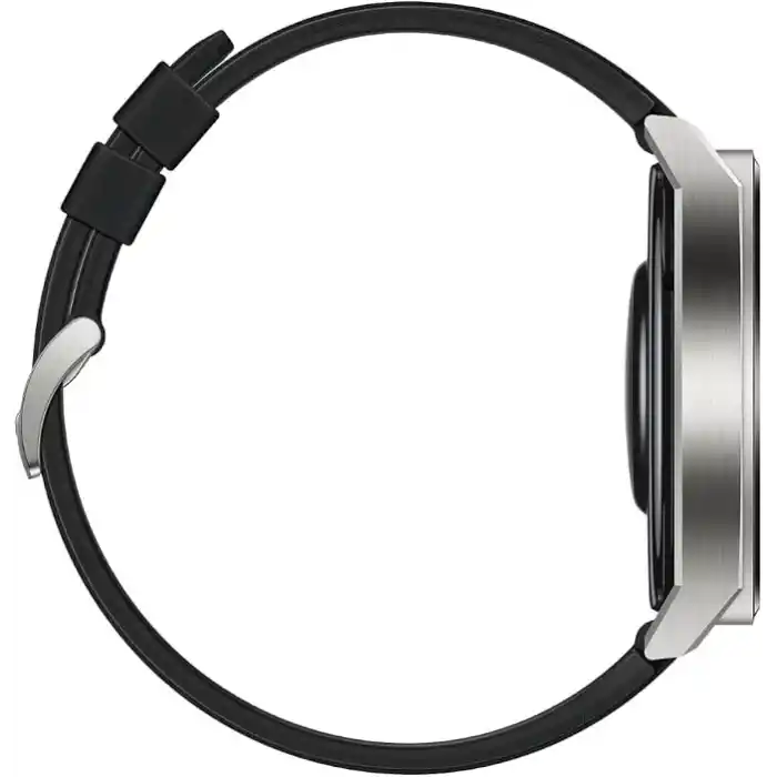 Huawei Watch GT 3 Pro 46mm Titanyum Kasa ve Siyah Kauçuk Kayış Akıllı Saat