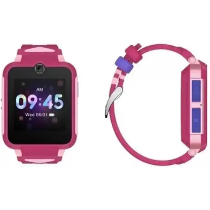 TCL MT42 Akıllı Çocuk Saati, 1.54 İnç, 2 MP Kamera, 850mAh, Hızlı Şarj, Suya Dayanıklı, Pembe
