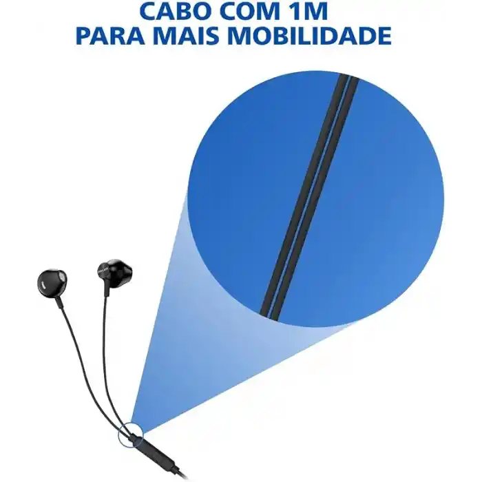 Philips TAUE101BK Mikrofonlu Kulakiçi Kulaklık 3.5mm jack girişli