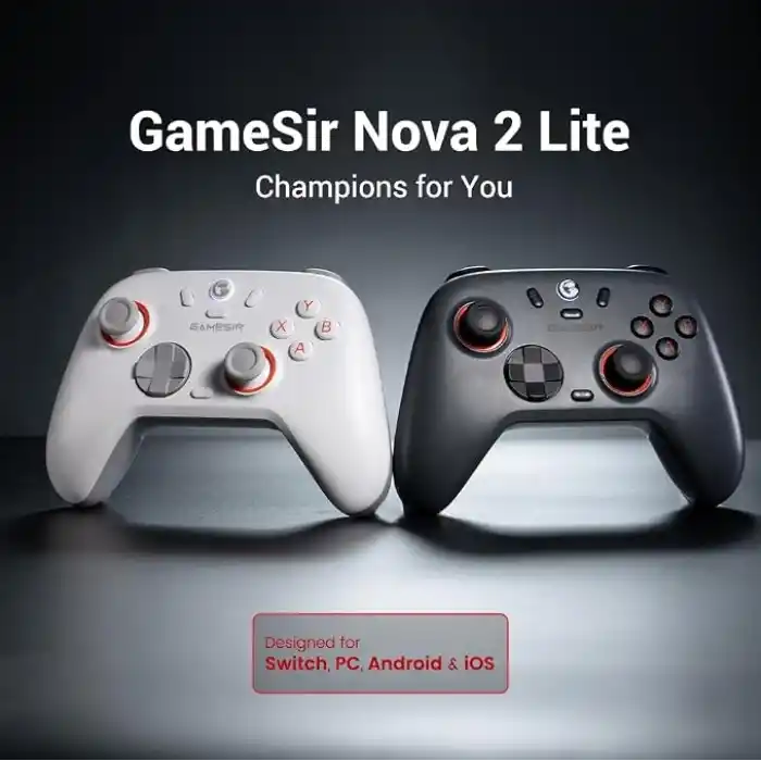 GameSir Nova Lite 2 Kablosuz PC Kontrol Cihazı, Anahtar, Arka Tuşlar için