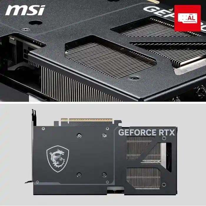MSI NVIDIA GeForce RTX 5070 12G Ventus 2X OC 192 bit GDDR7 Oyun Grafik Kartı, 2557 MHze kadar Frekansı Artırma, PCIe Gen 5, DLSS 4, DP 2.1 x 3, HDMI 2.1 x 1, SFF Hazır