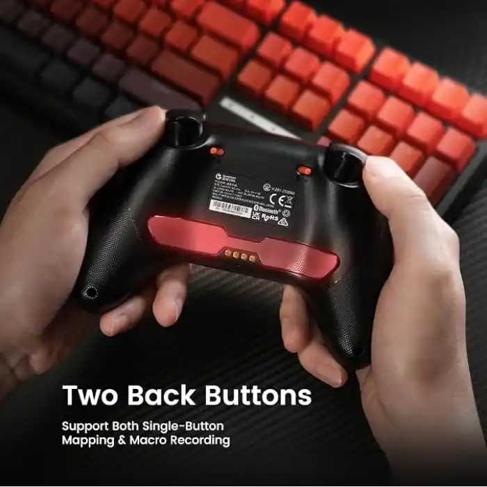GameSir Nova Lite 2 Kablosuz PC Kontrol Cihazı, Anahtar, Arka Tuşlar için