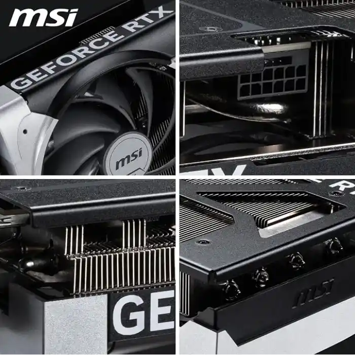 MSI NVIDIA GeForce RTX 5070 12G Ventus 2X OC 192 bit GDDR7 Oyun Grafik Kartı, 2557 MHze kadar Frekansı Artırma, PCIe Gen 5, DLSS 4, DP 2.1 x 3, HDMI 2.1 x 1, SFF Hazır