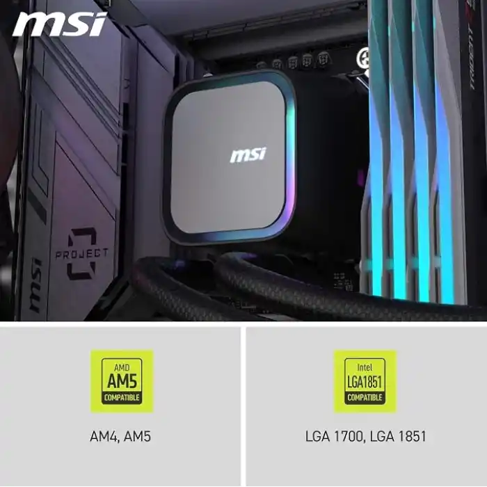 MSI MAG CoreLiquid A13 360 Siyah Sıvı CPU Soğutucu