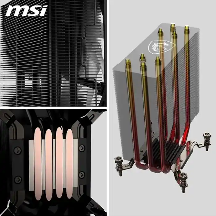 MSI MAG COREFROZR AA13 120mm ARGB İşlemci Hava Soğutucu