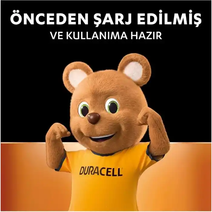 Duracell ŞARJ EDİLEBİLİR AA Kalem Pil (4’li Paket), 2500 mAh