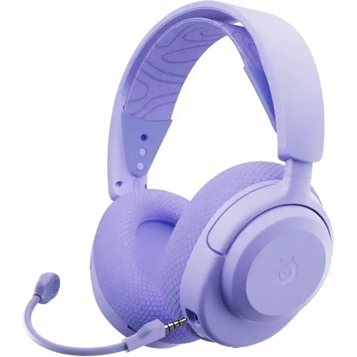 SteelSeries Arctis Nova 3PC Wireless ve Bluetooth Gaming Kulaklık - Lila