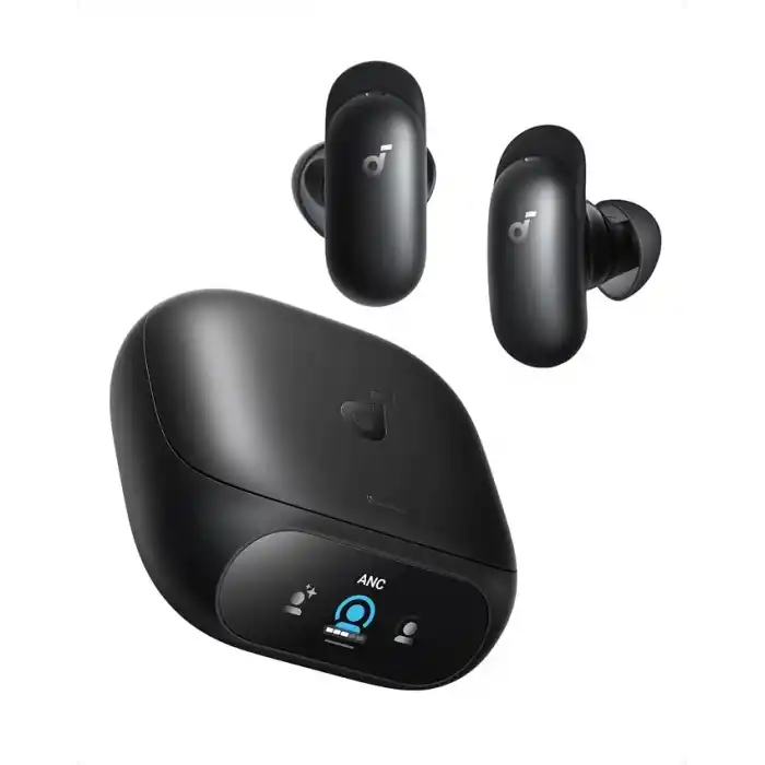Soundcore Liberty 5 Pro, Yapay Zeka Destekli Hibrit Gürültü Engelleme, LDAC, Hi-Res Audio, IP55, Siyah - D1203