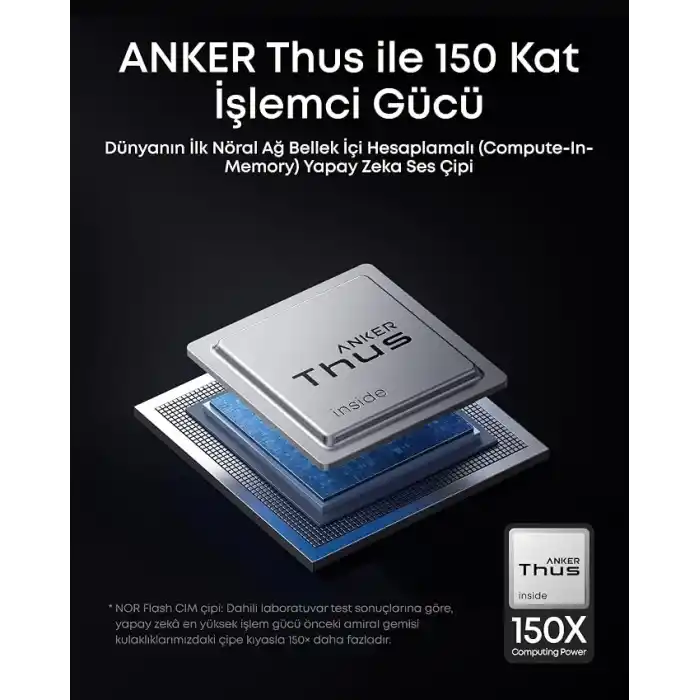Soundcore Liberty 5 Pro, Yapay Zeka Destekli Hibrit Gürültü Engelleme, LDAC, Hi-Res Audio, IP55, Siyah - D1203