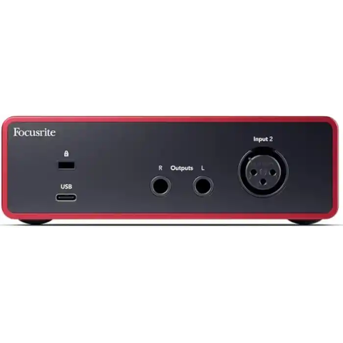 Focusrite Scarlett Solo Gen 4 Ses Kartı: Gitarist, Vokalist veya Prodüktör İçin USB Audio Arayüzü, Stüdyo Kalitesinde Kayıt ve Kayıt Yapmanız İçin Gerekli Tüm Yazılımlar