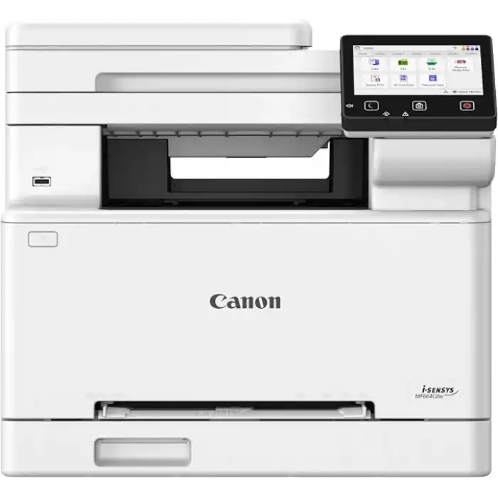 Canon i-SENSYS MF664CDW – Renkli Lazer Yazıcı – Kablosuz, Wi-Fi, PC ve Ağ Bağlantılı – A4 Yazdırma, Kopyalama ve Tarama – 33 ppm, Otomatik Çift Taraflı, Otomatik Tarama