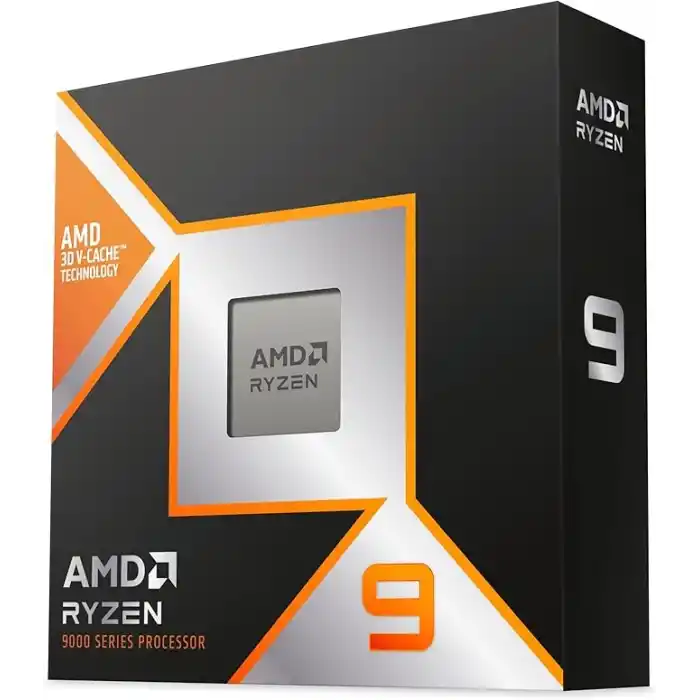 AMD Ryzen 9950X3D işlemci, 3D V-Cache™, 16 çekirdek/32 Threads, 144 MB Önbellek, TDP 170 W, AM5 soket, maksimum 5,7 GHze kadar frekans, DDR5 ve PCIe 5.0