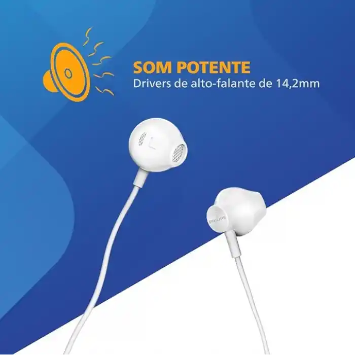 Philips TAUE101WT Mikrofonlu Kulakiçi Kulaklık