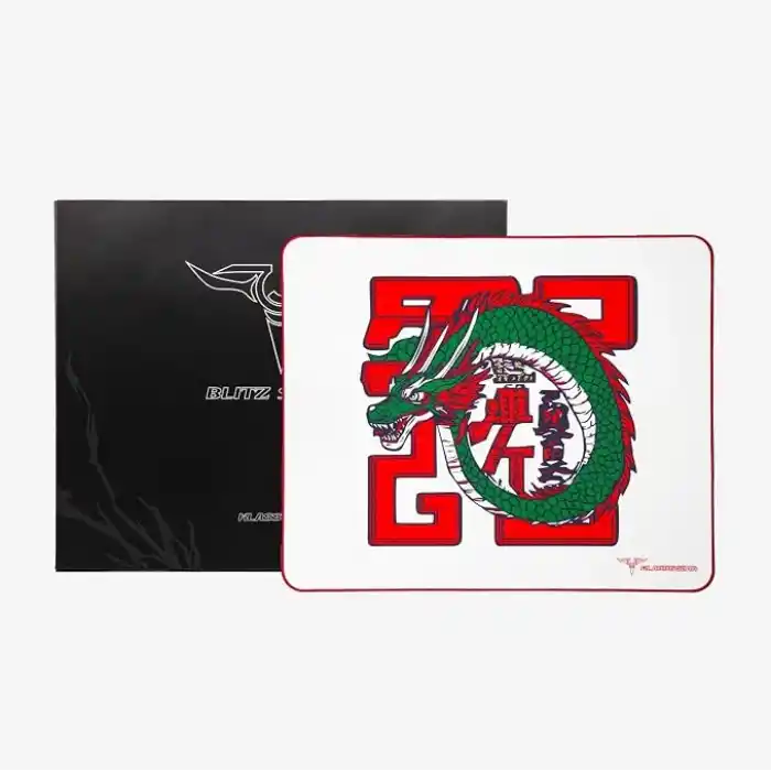 Klasse Blitz Speed Series 480x400x4 mm E-Sports Gaming Oyuncu Mouse Pad (Red Fang)