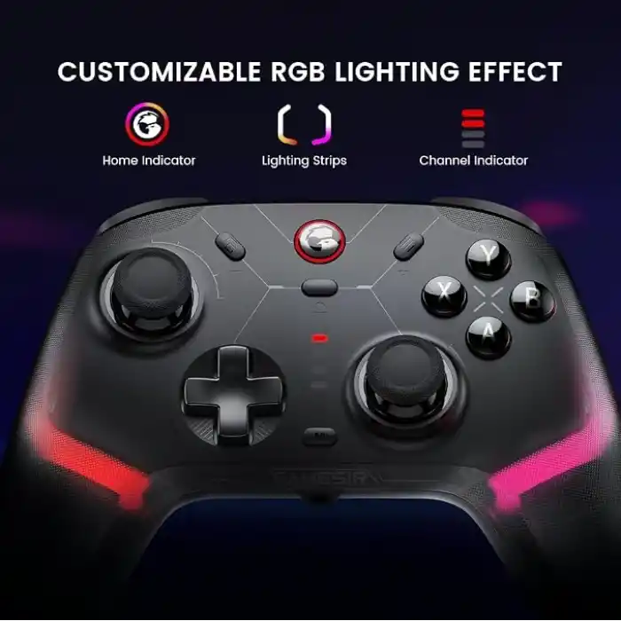 GameSir Cyclone 2 Wireless PC Controller,1000Hz,TMR Joysticks