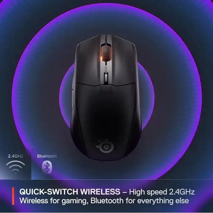 SteelSeries Rival 3 Wireless Gen 2 Oyuncu Faresi – Siyah