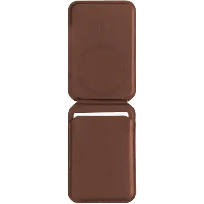 URUCHI Mag-Safe Standlı Manyetik Cüzdan iPhone 17/16/15/14/13/12 Serileri ile Uyumlu, Güçlü Mıknatıslı Kartlık, RFID Korumalı, Premium Deri, 3 Kart Kapasiteli, İnce ve Hafif Tasarım – Siyah