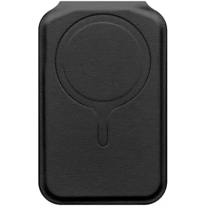 URUCHI Mag-Safe Standlı Manyetik Cüzdan iPhone 17/16/15/14/13/12 Serileri ile Uyumlu, Güçlü Mıknatıslı Kartlık, RFID Korumalı, Premium Deri, 3 Kart Kapasiteli, İnce ve Hafif Tasarım – Siyah