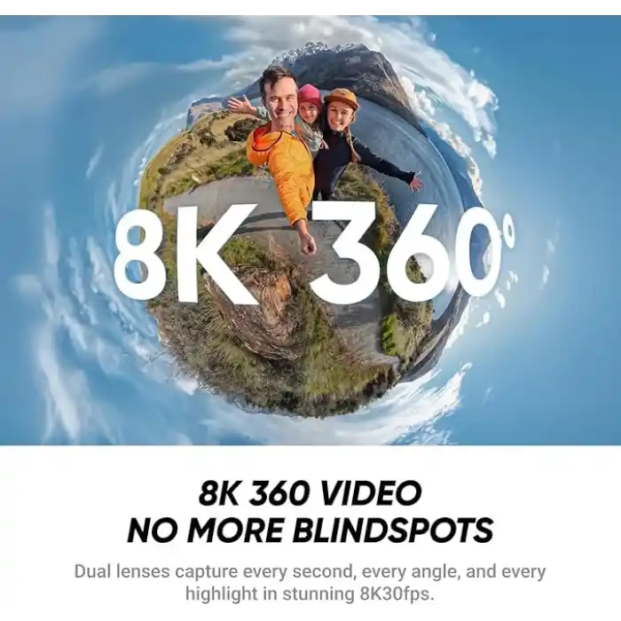 X4 Air 360° Action Camera Starter Bundle