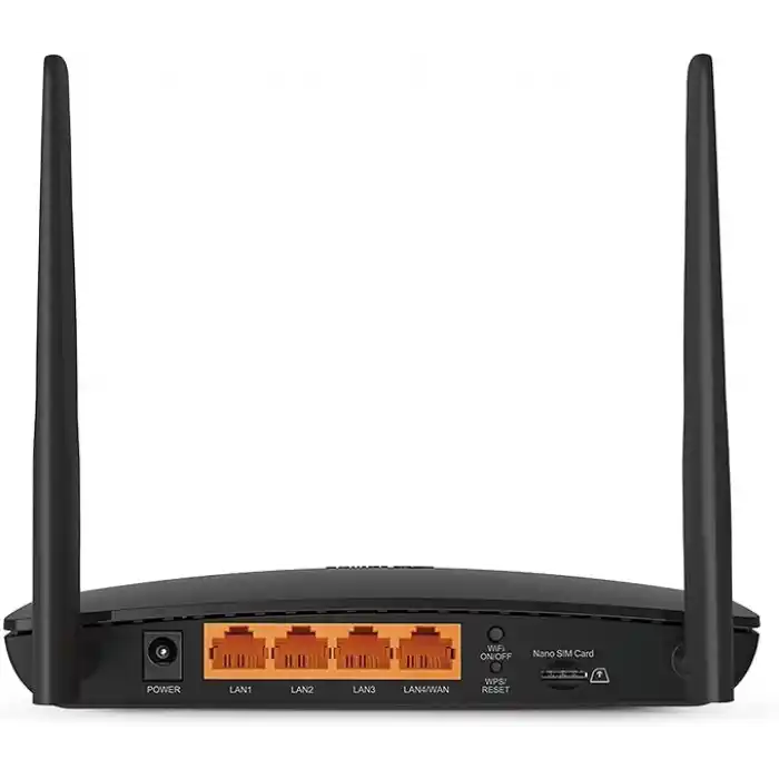 TP-Link TL-MR6400, N300 Mbps Kablosuz 4G LTE Router, 4G/3G SIM Yuvası, Yapılandırma Gerektirmez, Konuk Ağı ve Ebeveyn Kontrolü Desteği