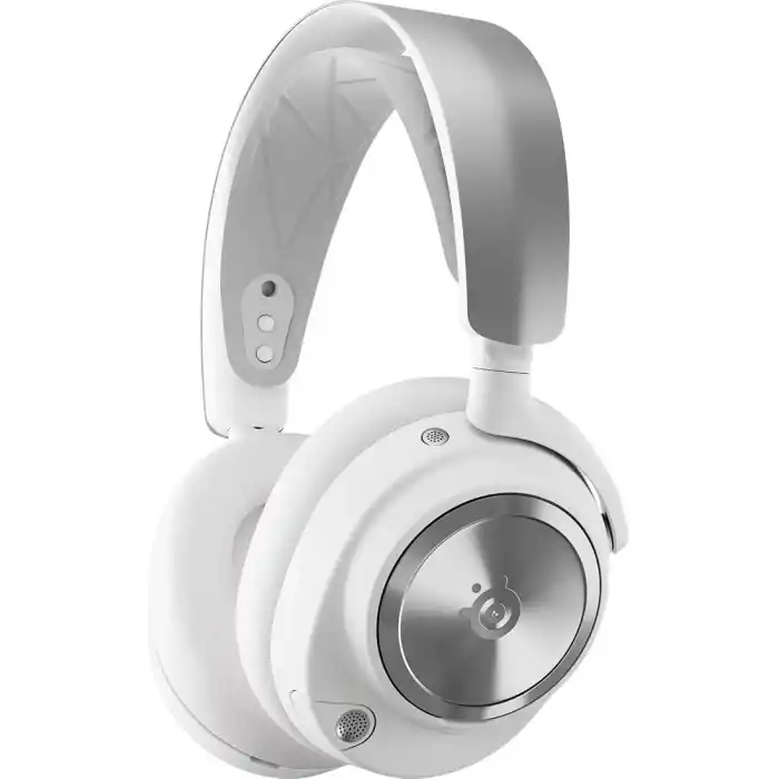 SteelSeries Arctis Nova Pro Wireless P Multi-Platform Gaming Kulaklık, Birinci Sınıf Hi-Fi Ses Sürücüleri, Aktif Gürültü Giderme, Clearcast Gen2 Mikrofon, PC, PS5, PS4, Switch, Mobil, Kablosuz