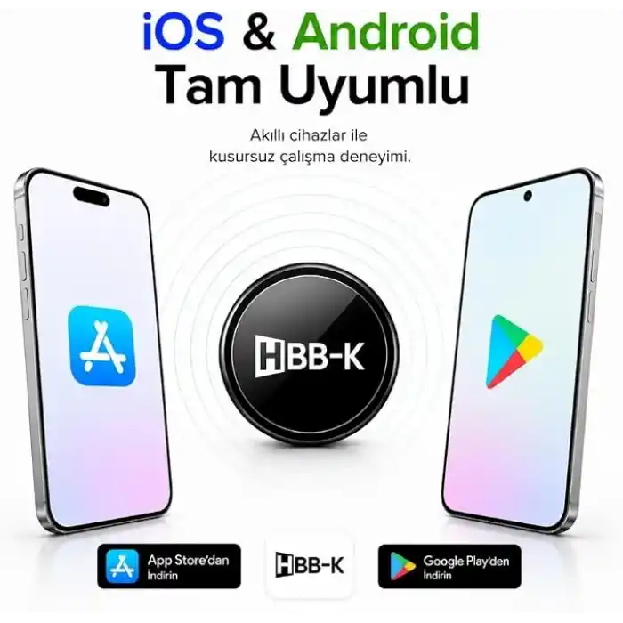HBB-K HaPro Tag Android ve İOS Uyumlu Takip Cihazı