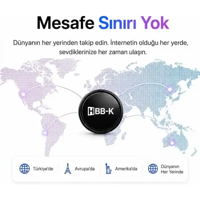 HBB-K HaPro Tag Android ve İOS Uyumlu Takip Cihazı