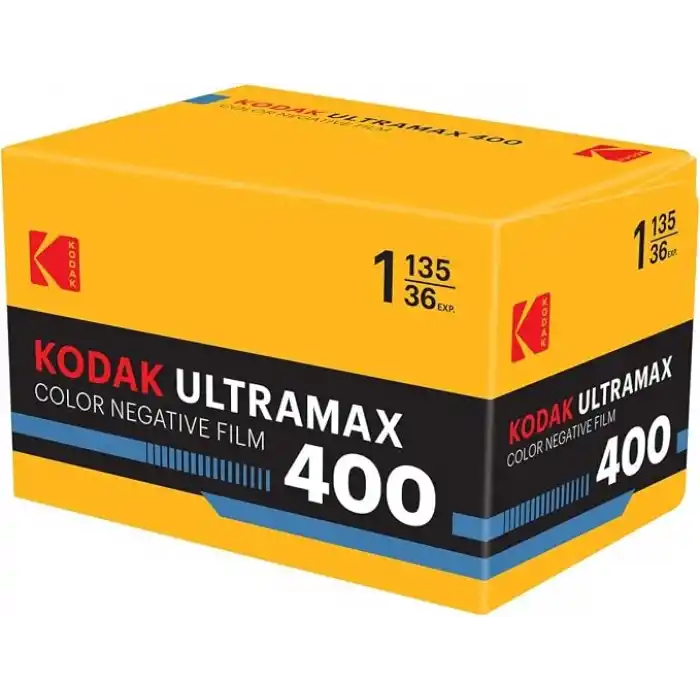 Kodak UltraMax 400 Renkli 135 Negatif Rulo Film, 36 Pozlama